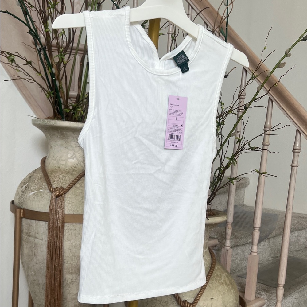 Wild Fable White Tank Top. I have 6 for sale size S - Picture 1 of 3